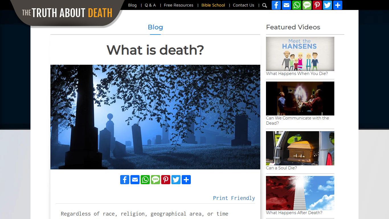 What is death? | Truth About Death